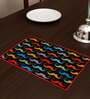 Alfred (12x18) Multicolor Poly Cotton (Set of 6) Placemat
