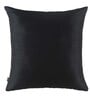 Black Geometric Poly Cotton 16 x 16 Inches Cushion Covers (Set of 2)