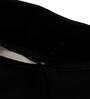 Black Traditional Polyester Blend 16 x 16 Inches Cushion Cover