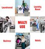Black Polyester Laundry Basket