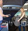 Black Polyester Laundry Basket