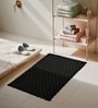 Black Polypropylene 16X24 Inches Anti-Skid Bath Mat