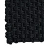 Black Polypropylene 16X24 Inches Anti-Skid Bath Mat