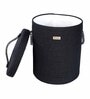 Black Polypropylene 52 Ltr (1Pc) Laundry Basket with Lid