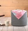 Black Polypropylene 52 Ltr (3Pcs) Storage Basket