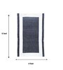 Black Polypropylene Geometric 4 x 6 Feet Dhurrie