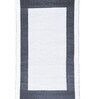 Black Polypropylene Geometric 4 x 6 Feet Dhurrie