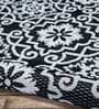 Black Persian Polypropylene 6 ft x 9 ft Machine Made Carpet