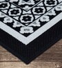 Black Persian Polypropylene 6 ft x 9 ft Machine Made Carpet