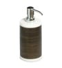 Black Polyresin Bath Set (Set of 4)