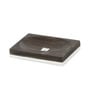 Black Polyresin Bath Set (Set of 4)