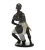 Black Polyresin Human Figurine