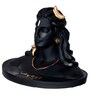 Lord Shiva Black Polyresin Idol