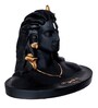 Lord Shiva Black Polyresin Idol