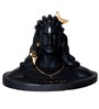 Lord Shiva Black Polyresin Idol