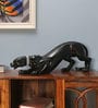 Black Polyresin Panther Showpiece