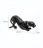 Black Polyresin Panther Showpiece
