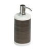 Black Polyresin Soap Dispenser (420 Ml)