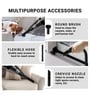 Black Portable Vacuum Cleaner with HEPA Filter
