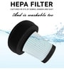 Black Portable Vacuum Cleaner with HEPA Filter