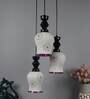 Alazne Black PVC Cluster Hanging Light