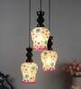 Titan Black PVC Cluster Hanging Light