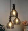 Walton Black PVC Cluster Hanging Light