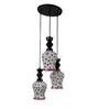 Titan Black PVC Cluster Hanging Light