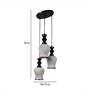 Alazne Black PVC Cluster Hanging Light