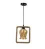 Kyran Black PVC Hanging Light