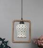 Erina Black PVC Hanging Light
