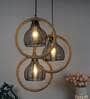 Ember Black PVC Cluster Hanging Light