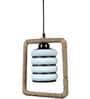 Greco Black PVC Hanging Light
