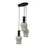 Sanna Black PVC Cluster Hanging Light
