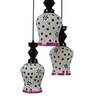 Titan Black PVC Cluster Hanging Light