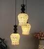 Sanna Black PVC Cluster Hanging Light