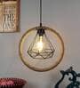 Gladus Black PVC Hanging Light
