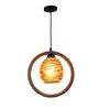 Harvest Black PVC Hanging Light