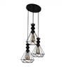 Isola Black PVC Cluster Hanging Light