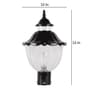Black Pvc Gate Light