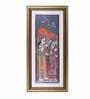 Radha Krishna Original Handmade Madhubani Painting