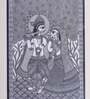 Radha Krishna Love Original Handmade Madhubani Painting