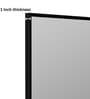 Black Rectangular  Aluminium Mirror