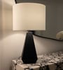 Black Resin Noir Prestige Luxe Table Lamp