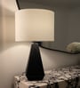 Black Resin Noir Prestige Luxe Table Lamp