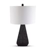 Black Resin Noir Prestige Luxe Table Lamp