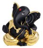 Black Resin Small Ganpati Statue Ganesha Idol