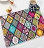 (Set of 6) Mandala Traditional Print PVC Table Placemats