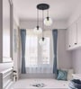 Black Round Cluster Glass Hanging Lights