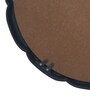 Black Round Metal Wall Hanging Mirror